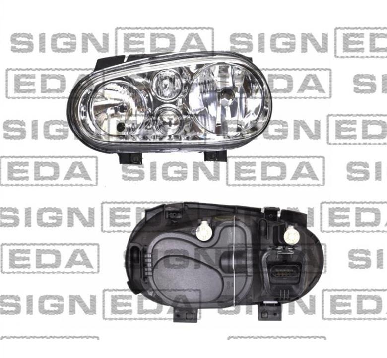 Signeda ZVW1130R Headlight right ZVW1130R: Buy near me in Poland at 2407.PL - Good price!