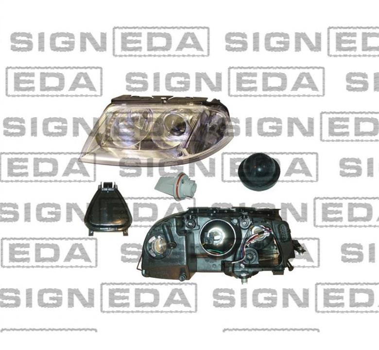 Signeda ZVW1142L Headlight left ZVW1142L: Buy near me in Poland at 2407.PL - Good price!