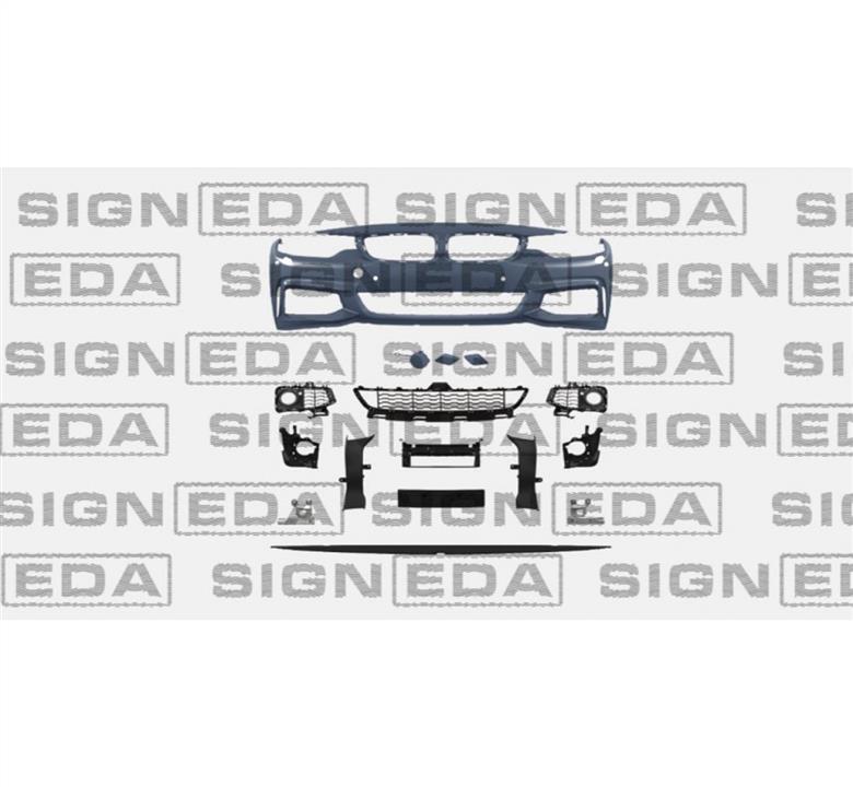 Signeda PBM04199BA Front bumper PBM04199BA: Buy near me in Poland at 2407.PL - Good price!