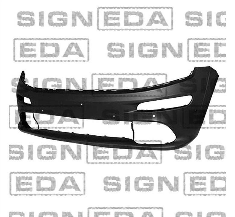 Signeda PCR04071BS Front bumper PCR04071BS: Buy near me in Poland at 2407.PL - Good price!