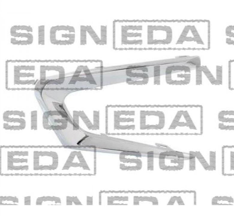 Signeda PCV99105MAR Overlay of a lattice of the right front bumper PCV99105MAR: Buy near me in Poland at 2407.PL - Good price!