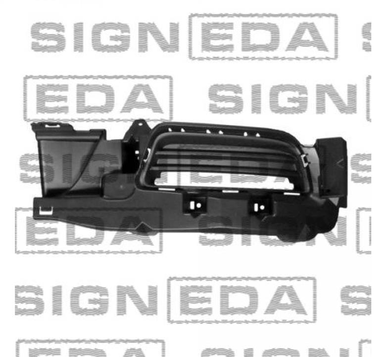 Signeda PDG99049CAR Front bumper grille (plug) right PDG99049CAR: Buy near me in Poland at 2407.PL - Good price!
