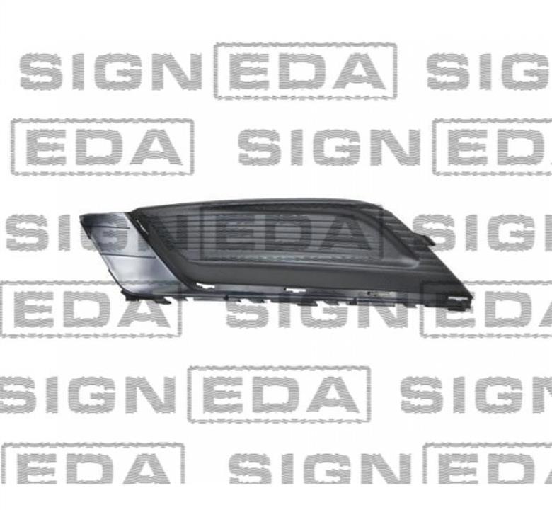 Signeda PFD99286CAL Front bumper grille (plug) left PFD99286CAL: Buy near me in Poland at 2407.PL - Good price!