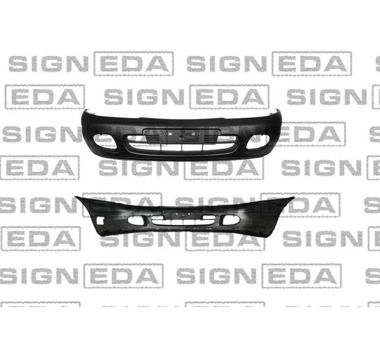 Signeda PMB04125BA Front bumper PMB04125BA: Buy near me in Poland at 2407.PL - Good price!