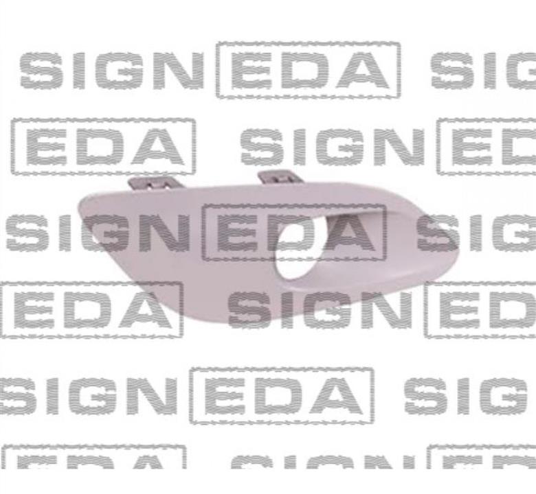 Signeda PPG99042CAR Front bumper grille (plug) right PPG99042CAR: Buy near me in Poland at 2407.PL - Good price!