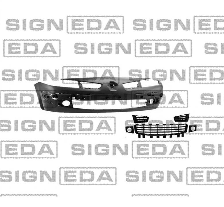 Signeda PRN041212BA Front bumper PRN041212BA: Buy near me in Poland at 2407.PL - Good price!
