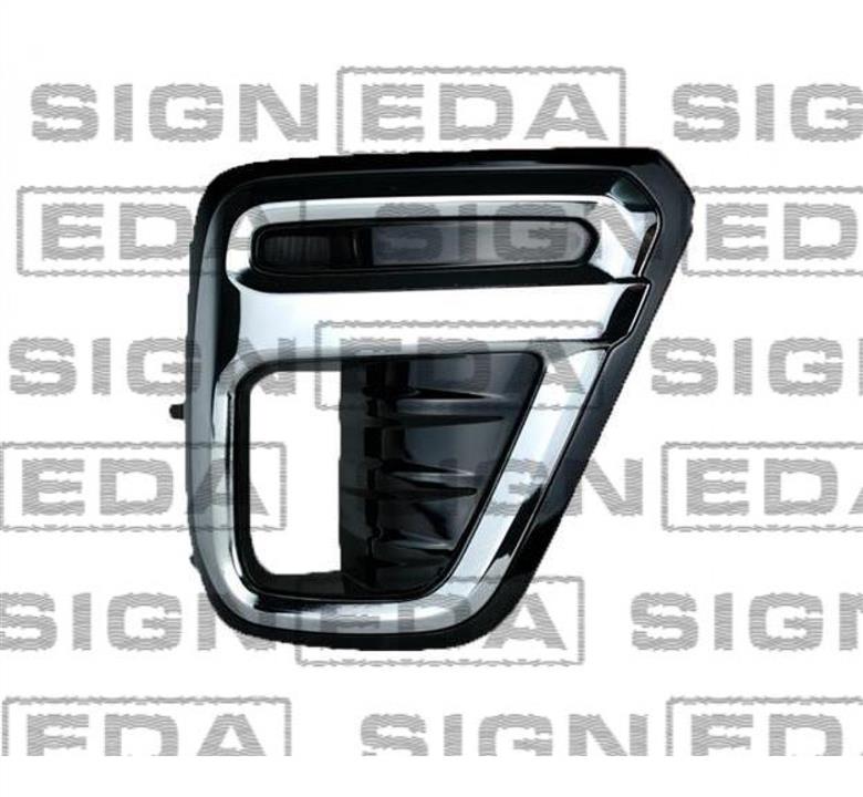 Signeda PSB99039CAR Front bumper grille (plug) right PSB99039CAR: Buy near me in Poland at 2407.PL - Good price!