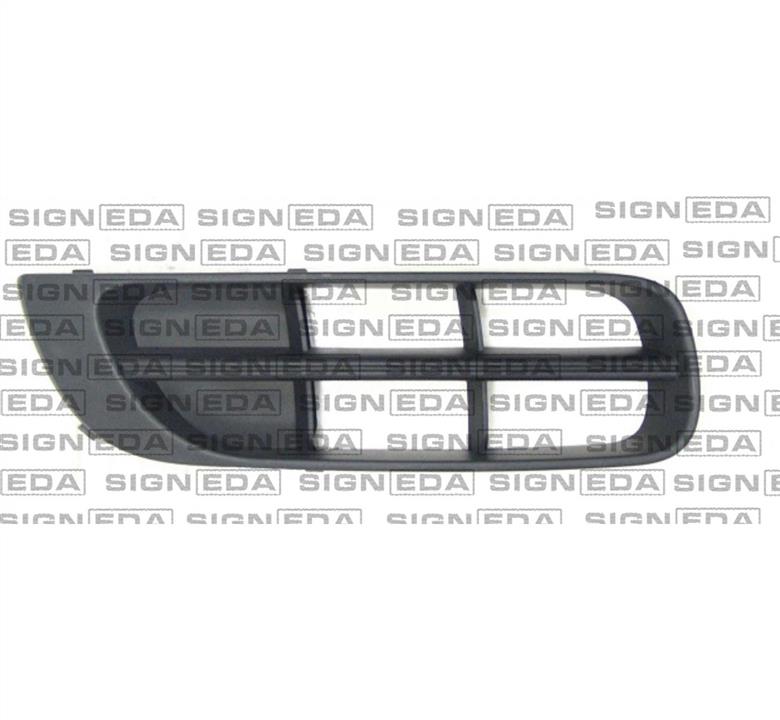 Front bumper grille (plug) right Signeda PSD99002CAR