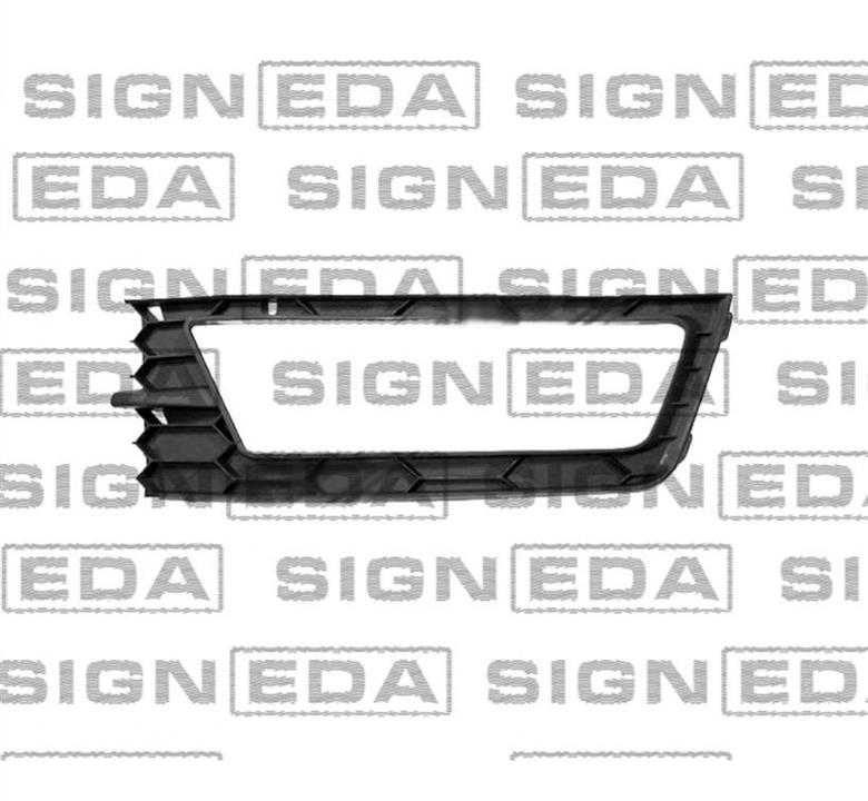 Signeda PSD99049CAR Front bumper grille (plug) right PSD99049CAR: Buy near me in Poland at 2407.PL - Good price!