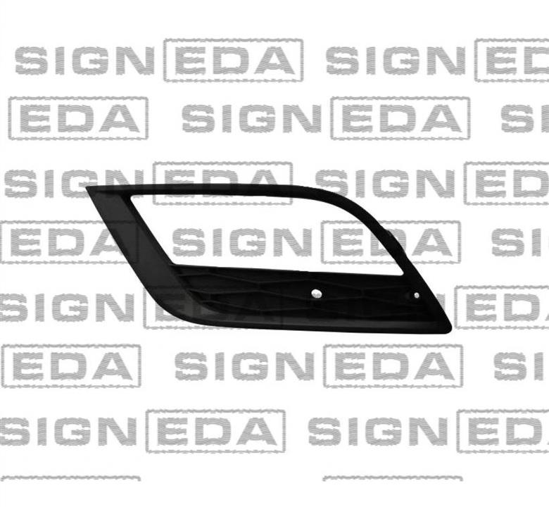 Signeda PST99003CARQ Front bumper grille (plug) right PST99003CARQ: Buy near me in Poland at 2407.PL - Good price!