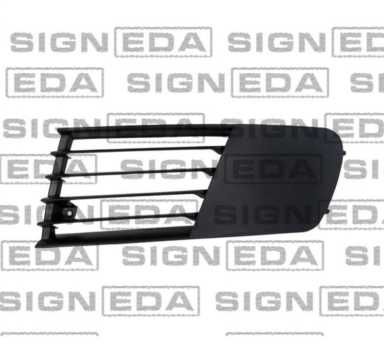 Signeda PST99021CAR Front bumper grille (plug) right PST99021CAR: Buy near me in Poland at 2407.PL - Good price!