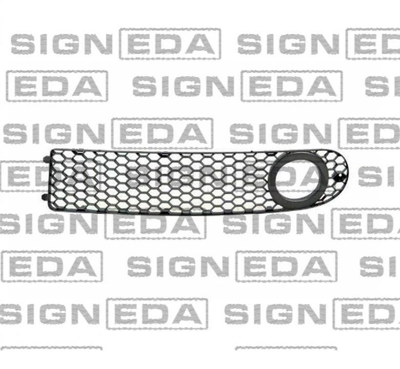 Signeda PST99034CAR Front bumper grille (plug) right PST99034CAR: Buy near me in Poland at 2407.PL - Good price!