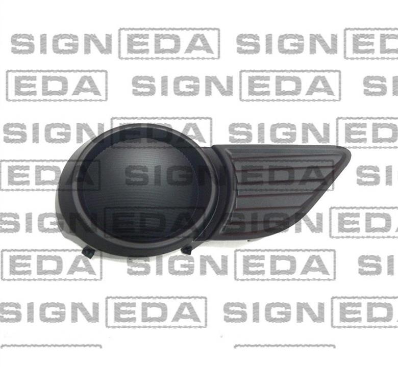 Signeda PTY99143CAR Front bumper grille (plug) right PTY99143CAR: Buy near me in Poland at 2407.PL - Good price!