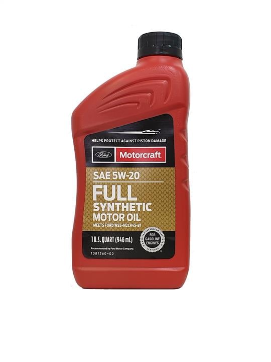 Motorcraft XO-5W20QFS Engine oil Motorcraft Full Synthetic 5W-20, 0,946L XO5W20QFS: Buy near me at 2407.PL in Poland at an Affordable price!