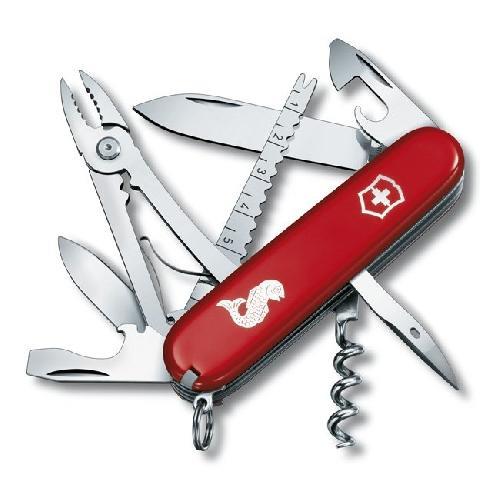 Victorinox VX13653.72 Victorinox Swiss Army Angler knife red VX1365372: Buy near me in Poland at 2407.PL - Good price!