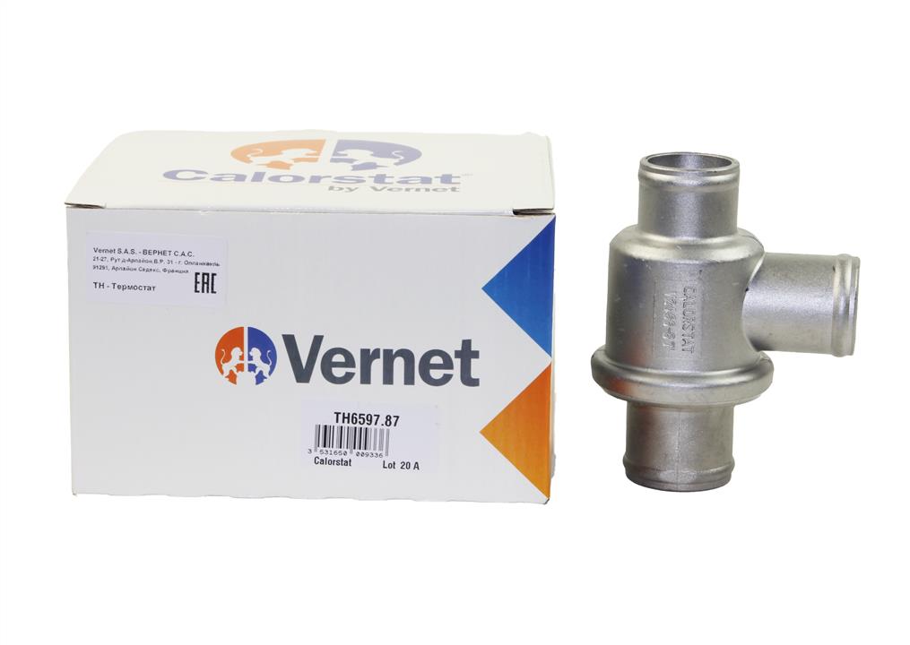 Thermostat, coolant Vernet TH6597.87