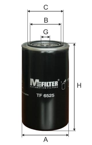 M-Filter TF 6525 Масляный фильтр TF6525: Отличная цена - Купить в Польше на 2407.PL!