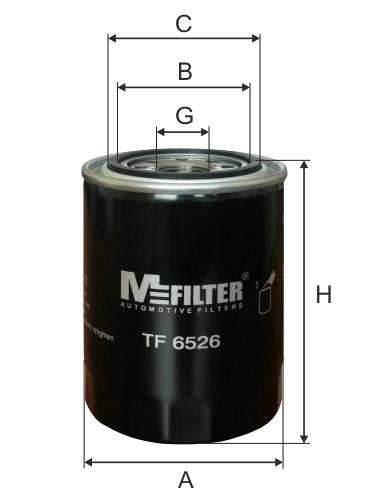 M-Filter TF 6526 Масляный фильтр TF6526: Отличная цена - Купить в Польше на 2407.PL!