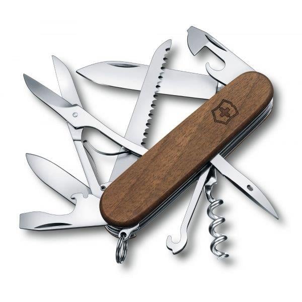 Drewniany nóż składany Victorinox Huntsman (1.3711.63) Victorinox VX13711.63