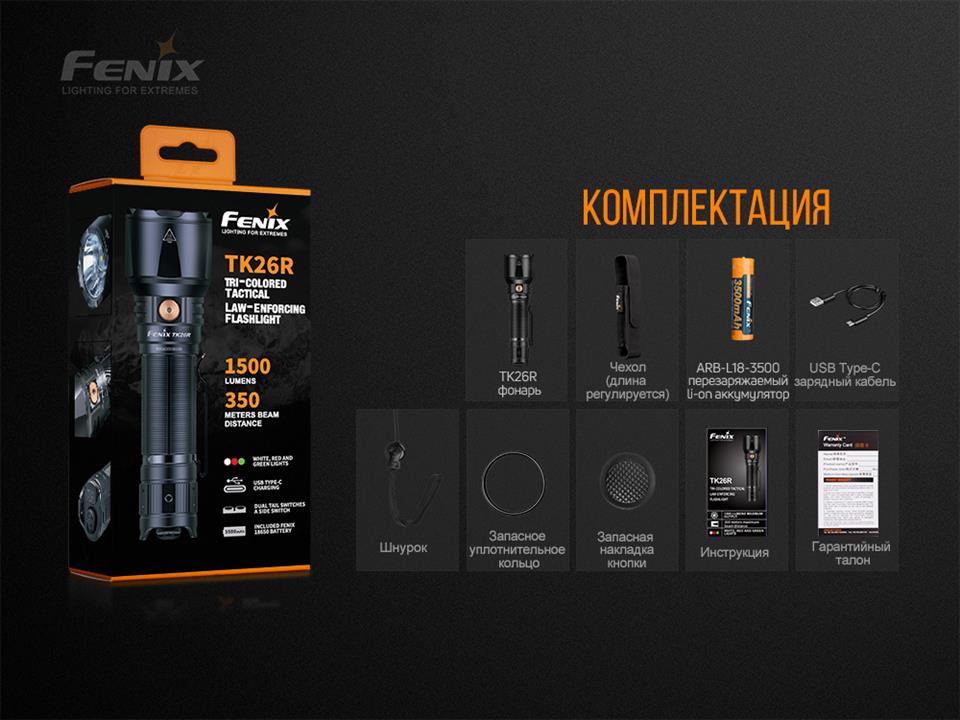 Buy Fenix TK26R at a low price in Poland!