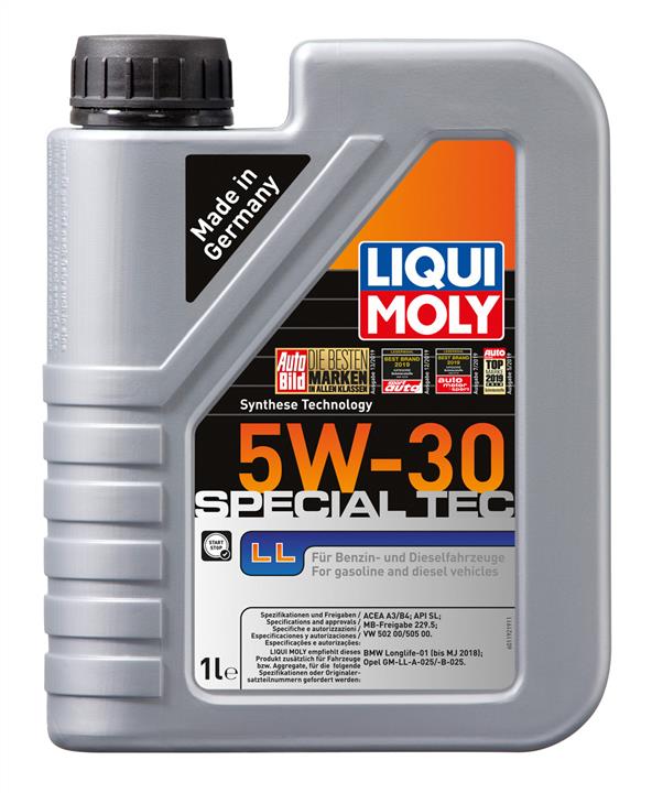 Liqui Moly 1192 Engine oil Liqui Moly Special Tec LL 5W-30, 1L 1192: Buy near me in Poland at 2407.PL - Good price!