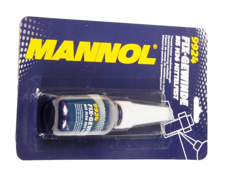 Mannol 9924 Środek do zabezpieczania gwintów MANNOL Fix-Gewinde Mittelfest, 10 ml 9924: Dobra cena w Polsce na 2407.PL - Kup Teraz!