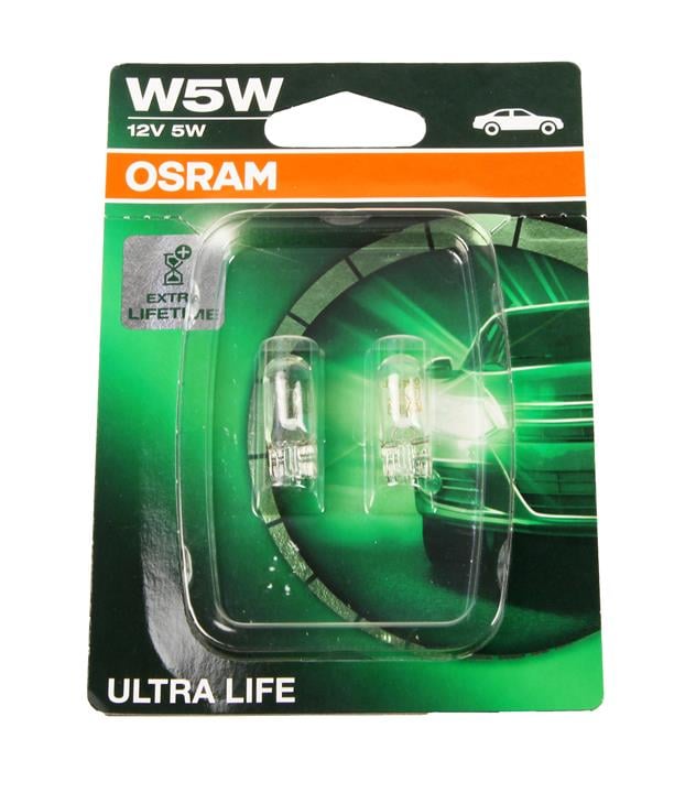 Osram 2825ULT-02B Glow bulb W5W 12V 5W 2825ULT02B: Buy near me in Poland at 2407.PL - Good price!
