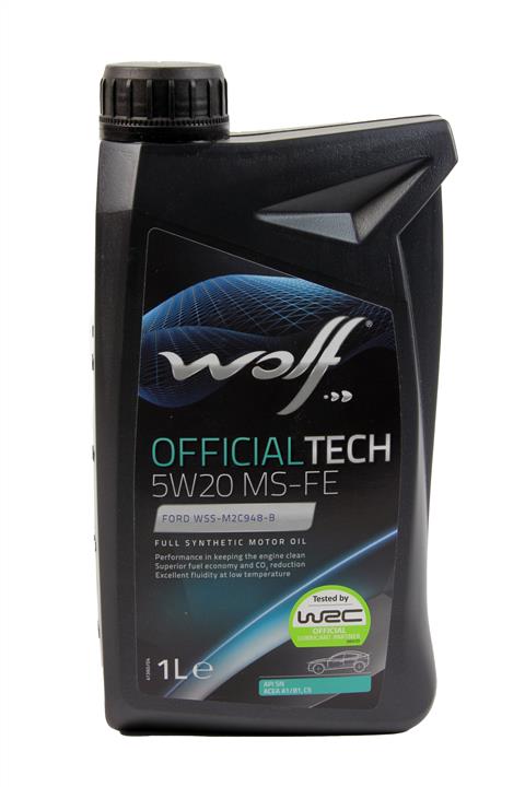 Wolf 8329975 Engine oil Wolf OfficialTech MS-FE 5W-20, 1L 8329975: Buy near me in Poland at 2407.PL - Good price!