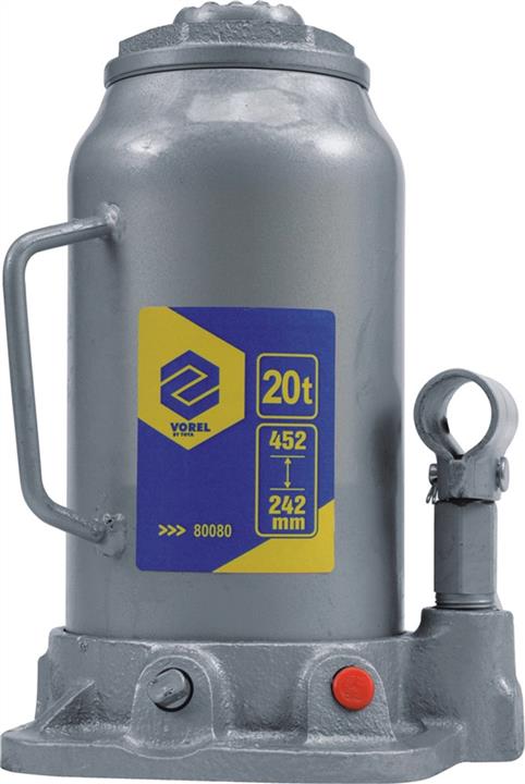 Vorel 80040 Hydraulic bottle jack, 8t 80040: Buy near me in Poland at 2407.PL - Good price!