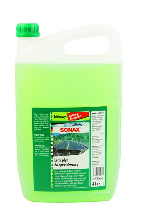 Sonax 261405 Summer windshield washer fluid, Apple, 4l 261405: Buy near me in Poland at 2407.PL - Good price!
