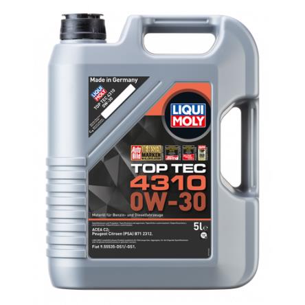 

olej silnikowy liqui moly top tec 4310 0w-30, 5 l 2362 Liqui Moly