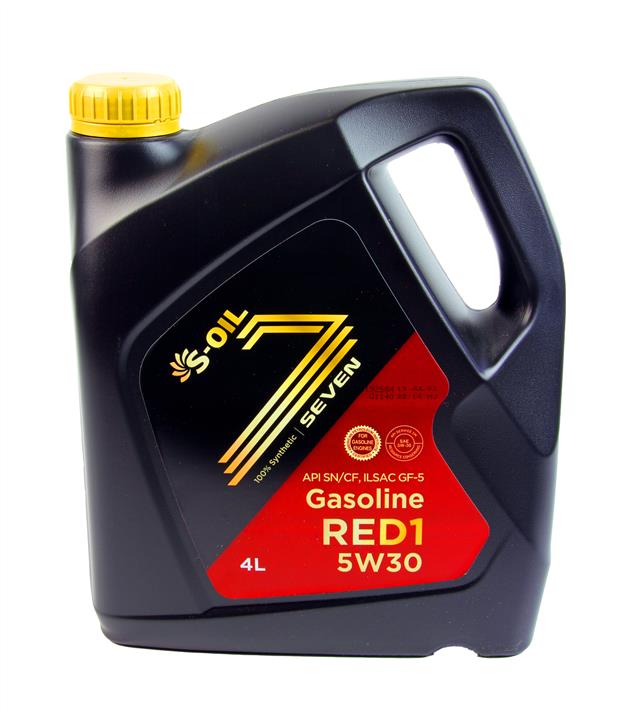 S-Oil SR5304 Engine oil S-Oil Seven Red #1 5W-30, 4L SR5304: Buy near me in Poland at 2407.PL - Good price!