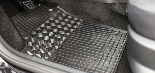 Килимки в салон Volkswagen Crafter 17- Чехія, Гумові RIGUM Комплект з 3-х килимків Чорний Rigum 1013557540