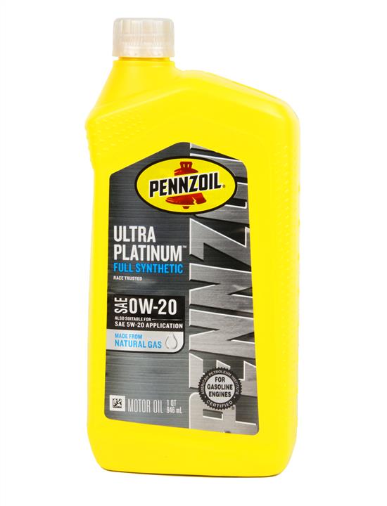 Pennzoil 550039860 Olej silnikowy Pennzoil Ultra Platinum Full Synthetic 0W-20, 0,946L 550039860: Atrakcyjna cena w Polsce na 2407.PL - Zamów teraz!
