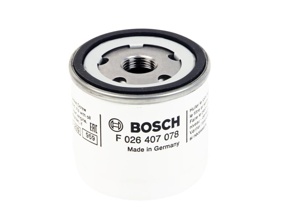 Bosch F 026 407 078 Oil Filter F026407078: Buy near me in Poland at 2407.PL - Good price!