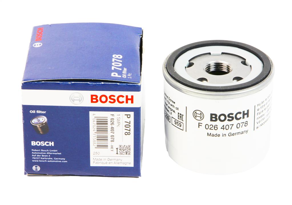 Oil Filter Bosch F 026 407 078