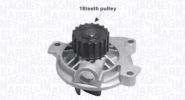Magneti marelli 352316171172 Water pump 352316171172: Buy near me at 2407.PL in Poland at an Affordable price!