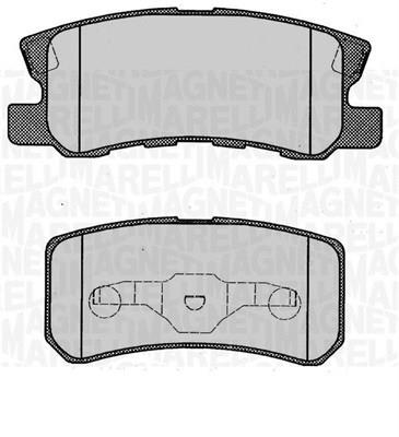 Magneti marelli 363916060340 Тормозные колодки дисковые, комплект 363916060340: Отличная цена - Купить в Польше на 2407.PL!