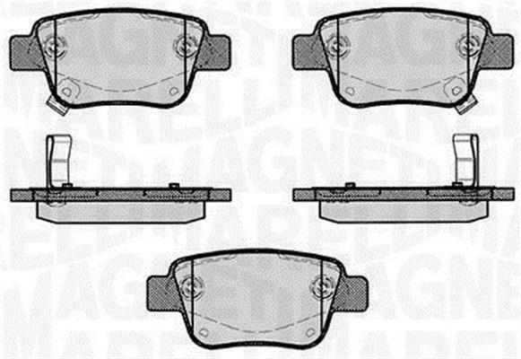 Magneti marelli 363916060403 Klocki hamulcowe, zestaw 363916060403: Dobra cena w Polsce na 2407.PL - Kup Teraz!