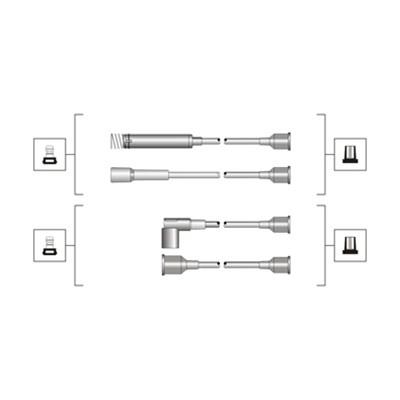 Magneti marelli 941319170064 Przewody wysokiego napięcia, komplet 941319170064: Dobra cena w Polsce na 2407.PL - Kup Teraz!