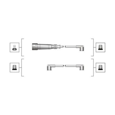 Magneti marelli 941319170065 Przewody wysokiego napięcia, komplet 941319170065: Dobra cena w Polsce na 2407.PL - Kup Teraz!