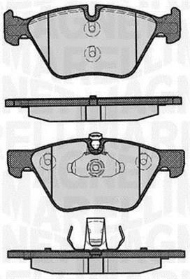 Magneti marelli 363916060156 Тормозные колодки дисковые, комплект 363916060156: Отличная цена - Купить в Польше на 2407.PL!