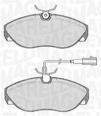 Magneti marelli 363916060183 Klocki hamulcowe, zestaw 363916060183: Dobra cena w Polsce na 2407.PL - Kup Teraz!