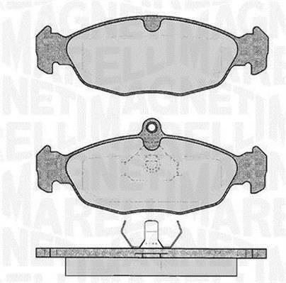 Magneti Marelli 363916060208 Scheibenbremsbeläge, Set 363916060208: Bestellen Sie in Polen zu einem guten Preis bei 2407.PL!