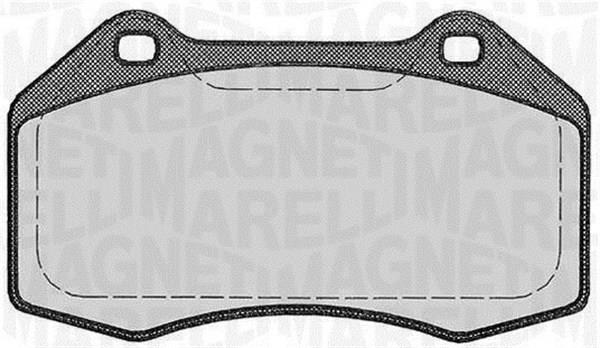 Magneti Marelli 363916060590 Scheibenbremsbeläge, Set 363916060590: Kaufen Sie zu einem guten Preis in Polen bei 2407.PL!