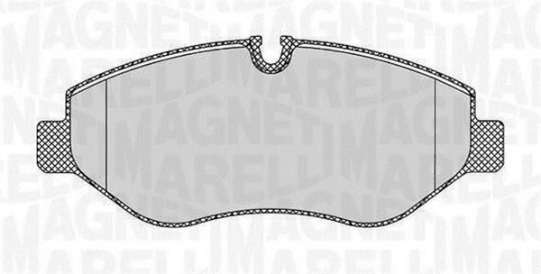 Magneti marelli 363916060298 Brake Pad Set, disc brake 363916060298: Buy near me in Poland at 2407.PL - Good price!