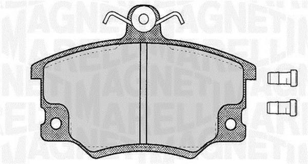 Magneti marelli 363916060105 Klocki hamulcowe, zestaw 363916060105: Dobra cena w Polsce na 2407.PL - Kup Teraz!