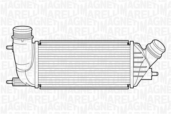 Magneti marelli 351319201650 Intercooler, charger 351319201650: Buy near me in Poland at 2407.PL - Good price!