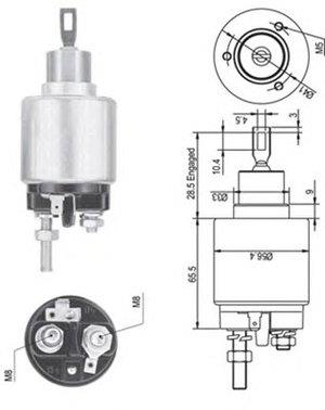 Magneti marelli 940113050325 Przekaźnik rozrusznika ze zworą wciąganą 940113050325: Atrakcyjna cena w Polsce na 2407.PL - Zamów teraz!