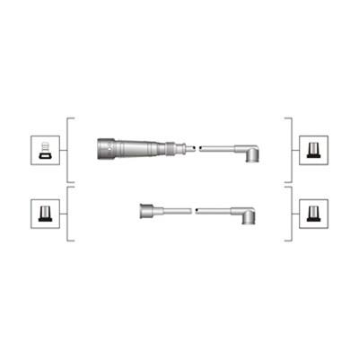 Magneti marelli 941319170026 Przewody wysokiego napięcia, komplet 941319170026: Dobra cena w Polsce na 2407.PL - Kup Teraz!